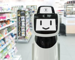 Smart Retail, Robot Assistant, Robo Advisor, Articifical Intelligence, service navigation, department retail store